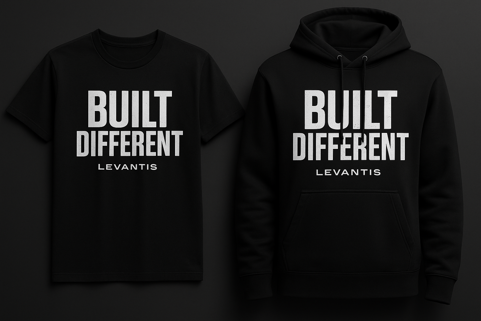 Built Different Hoodie & T Shirt